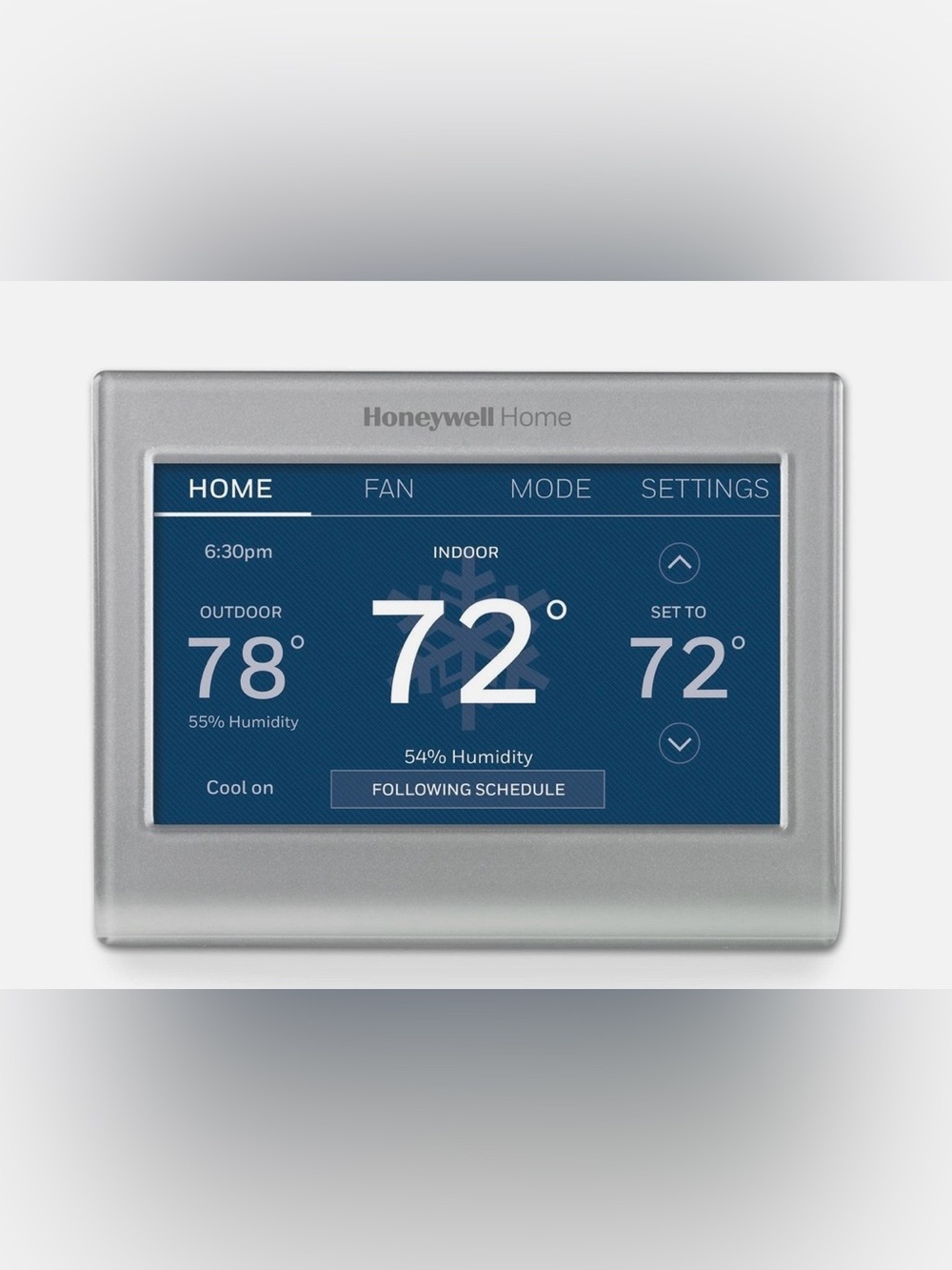 Honeywell Home RENEWRTH9585WF Smart Color Thermostat (Renewed), Silver (RENEWRTH